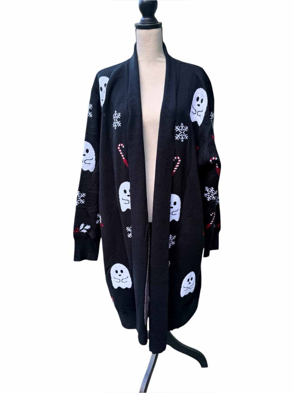 Backstitch Bruja "Ghost of Creepmas" Cardigan 👻 Love Plus (3x)
